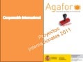 Presentacion agafor exterior 2011