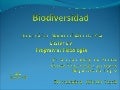 Presentacion biodiversidad