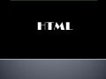 Presentacion de html