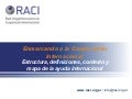 Enmarcando la Cooperación Internacional 