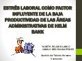 ESTRES EN EL HELM BANK
