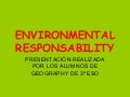 Responsability Environmental