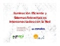 Webinar Iluminacion Eficiente y Sistemas Fotovoltaicos