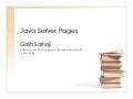 Java Server Pages