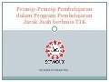 Presentasi 1 prinsip prinsip instruksional