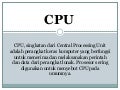 Presentasi CPU