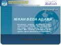 Presentasi nikah beda agama