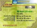 Presentasi Ushul Fiqh (Hukum Taklifi & Wadh&rsquo;i)