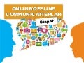 Presentatie online/offline communicatie plan Toerisme Oost Vlaanderen