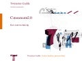 Consument2.0, een kennismaking