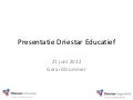Presentatie driestar educatief