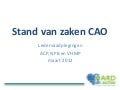 Presentatie maart 2012: waarom politie hard in actie is