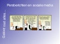 Presentatie persberichten en sociale media