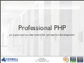 Professional PHP: an open-source alternative for enterprise development [Kortrijk]
