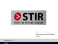 Presentatie Stir 2009