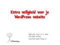 Presentatie wordpress veiligheid