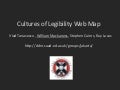 Cultures of Legibility Web Map