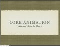 Core Animation