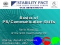 PR & Communication Skils