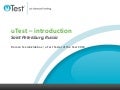uTest – introduction