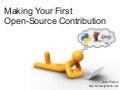 Making Your First Open-Source Contribution