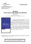 Presentation "Médias : influence, pouvoir et fiabilité"