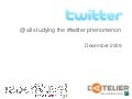 Twitter study by faberNovel and L’Atelier