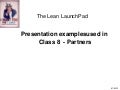 Presentation examples for class 8 partners