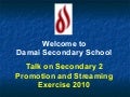 Presentation For Sec 2 Talk On Streaming And Promotion 2010