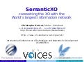 SemanticXO: connecting the XO with the World’s largest information network