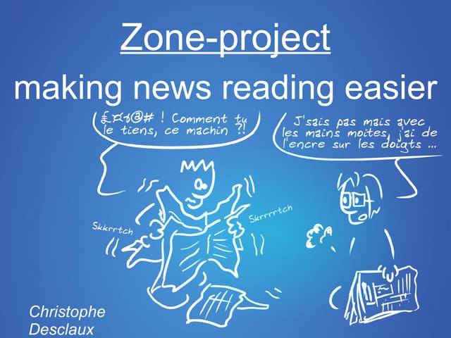 Presentation du projet ZONE faite à l'INRIA