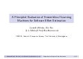 Promise 2011: "A Principled Evaluation of Ensembles of Learning Machines for Software Effort Estimation"