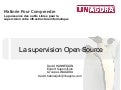 Présentation Séminaire Supervision 2009