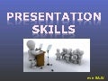 Presentation Skills for College Teachers
