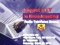 Impact of IT