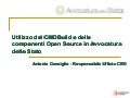 Utilizzo del CMDBuild e delle componenti Open Source in Avvocatura dello Stato