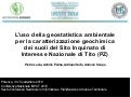 L’uso della geostatistica ambientale per la caratterizzazione geochimica dei suoli del sito inquinato di interesse nazionale di Tito, di Pietro Lucia, Achille Palma, Adriano Sofo, Antonio Scopa