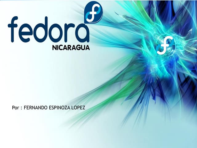 Presentcion proyecto fedora