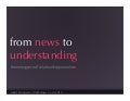 ISOJ presentation 4.24: From news to understanding