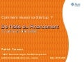 Start-up: De l’idée au financement Patrick Crasson