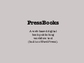 Pressbooks Demo Deck