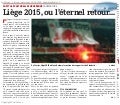La Presse en parle : Liège 2015 : le Bourgmestre de Liège ne réserve aucune suite aux décisions du Conseil communal