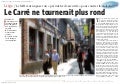La presse en parle : nuisances dans le Carré à Liège - Le Soir et la DH de ce jour
