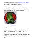 Preventing cancer with diet