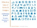 Effective Use of Icons & Images