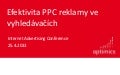 Efektivita PPC kampani ve vyhledavacich