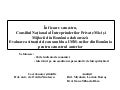 EVALUAREA SITUATIEI DE ANSAMBLU A IMM-URILOR  DIN ROMANIA  IN SEMESTRUL I 2011 