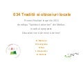 Finalizare proiect 034: Descriere
