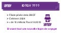 paris 2.0 = Comment la création de lien basée sur l’utilitaire est au centre de la préocupation marketing et communication de IDTGV.