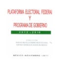 Plataforma política del PRI - Verde 2012 - 2018